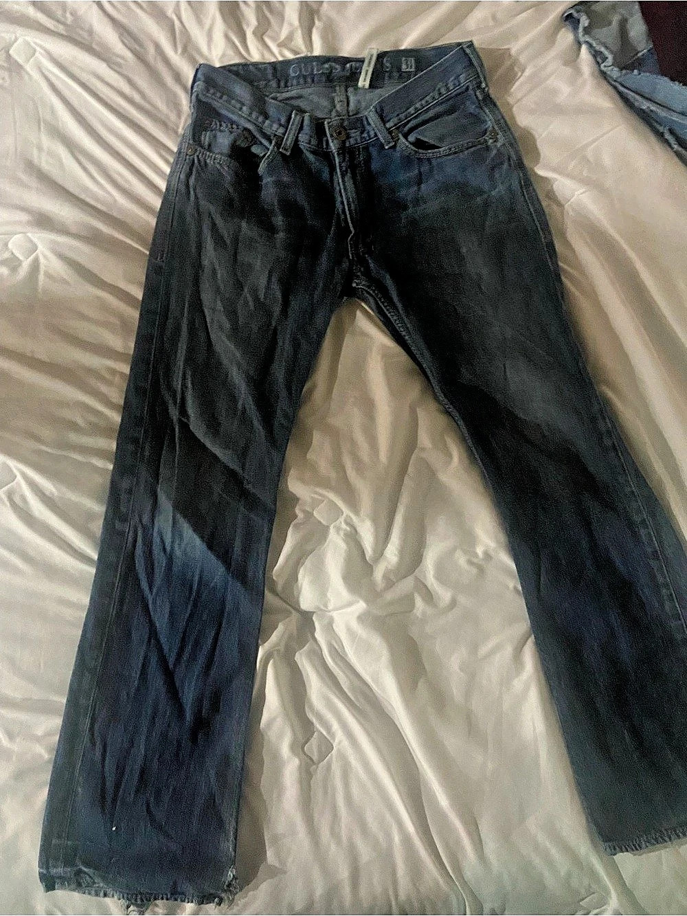 Guess Vincent Bronson flared Blue Jeans